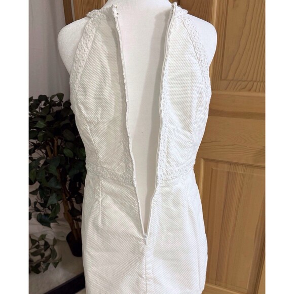 Lilly Pulitzer‎ CHARLIZE Eyelet White Shift Dress Lined Cotton Size 6 - Picture 5 of 15